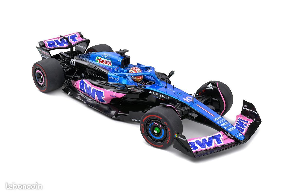 F1 Alpine A523 DUTCH GP 2023 P.GASLY 1/18 Solido Neuf boite d'origine (image 5)