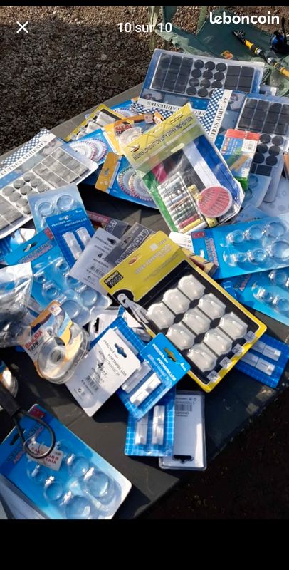 Lot revendeur 50 articles BAZAR NEUF BROCANTES déstockage BRICOLAGE