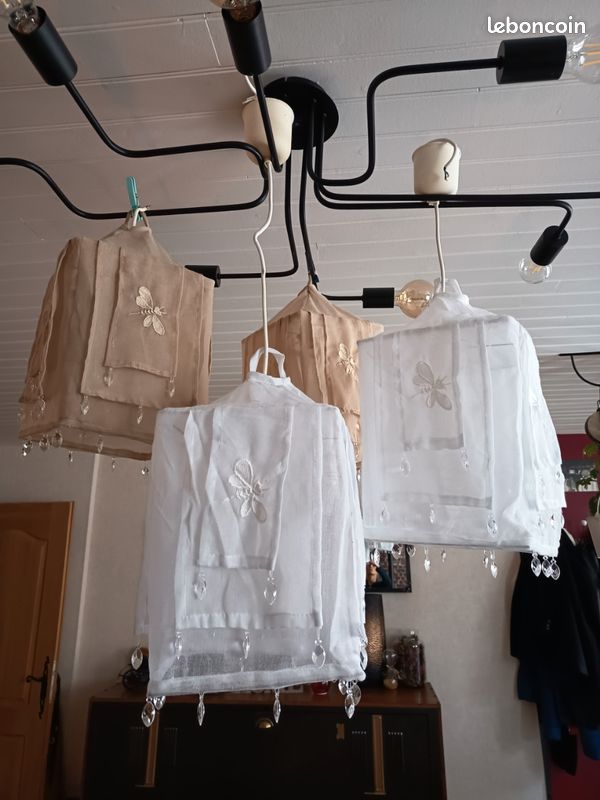 Abat jour tissu (image 4)