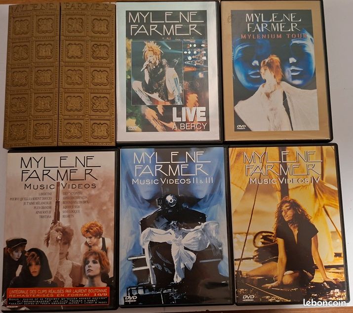 Lot de 6 DVD Mylène Farmer (image 1)