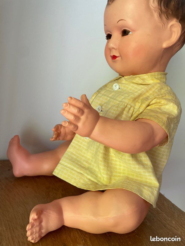 PETIT COLLIN RARE POUPEE CELLULOID 175 dans sa boite EUR 15,00 - FR