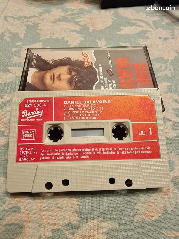 Cassette Balavoine (image 5)