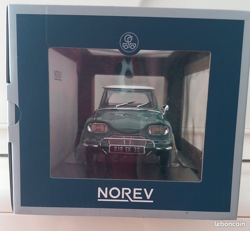 Citroën Ami 6 1964 Jaune – Norev 1/18 – Miniature De Collection (état Neuf)