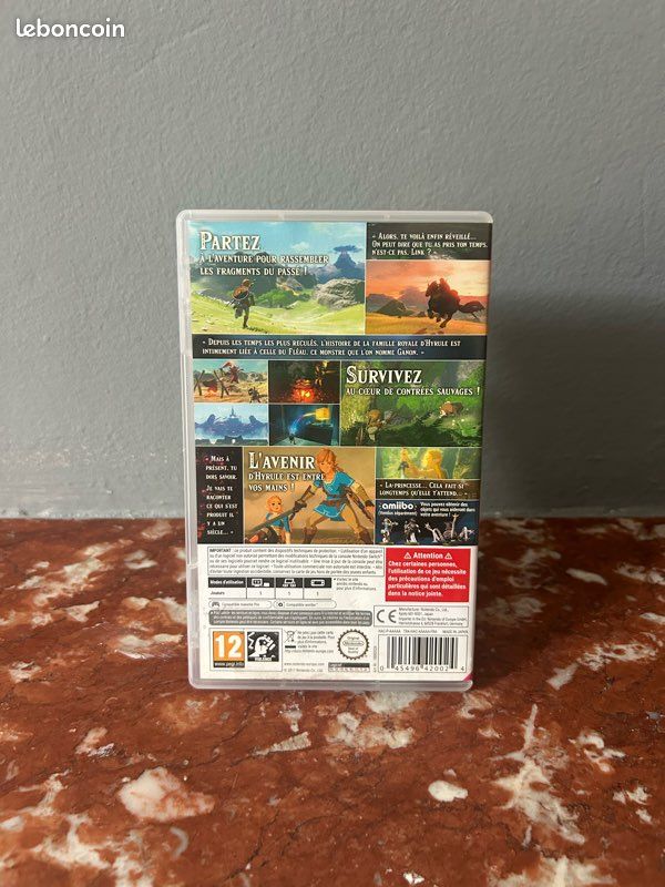 Jeu Switch Zelda Breath Of The Wild (image 2)