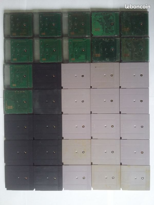 Lot 35 jeux video gameboy n&b et color gbc en loose (image 3)