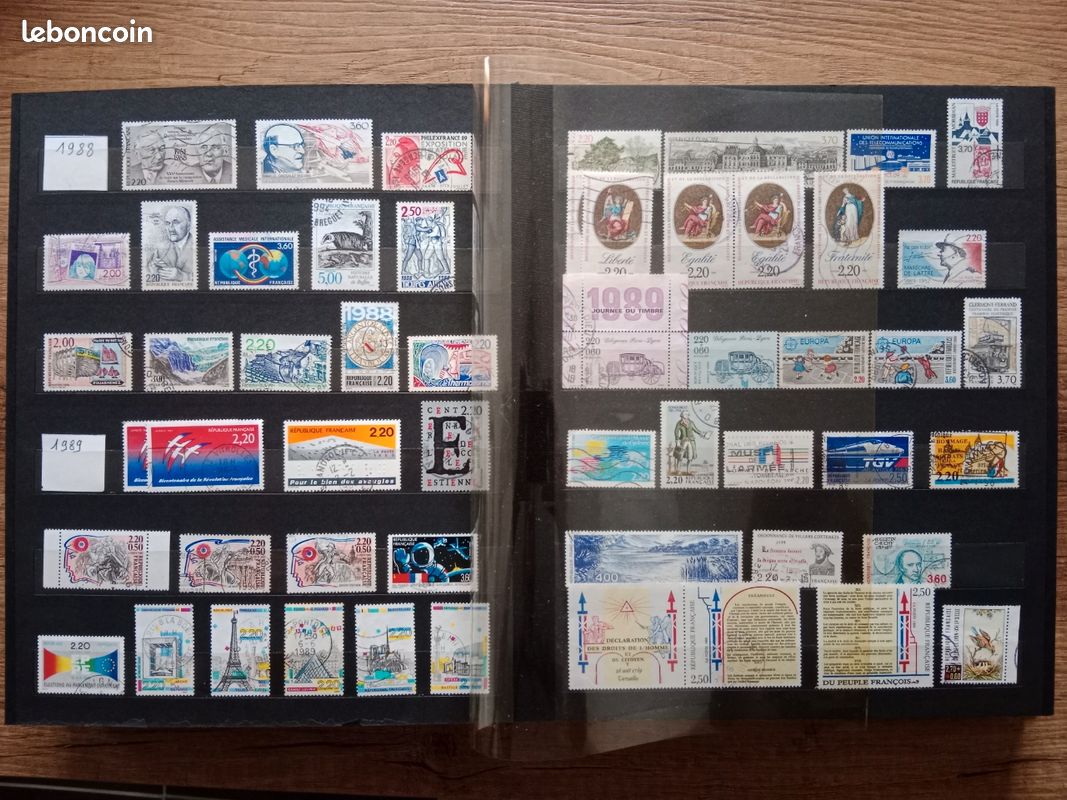 Gros album de timbres français (image 4)