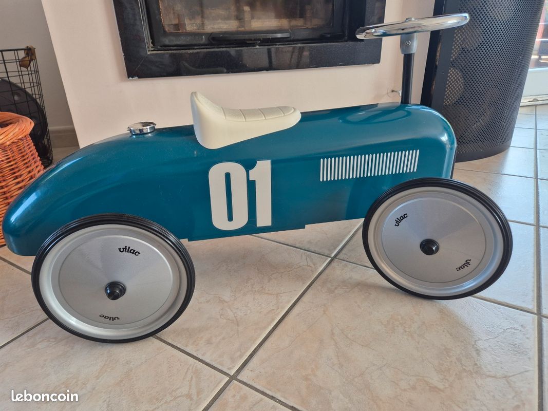 Porteur voiture vilac bleu pétrole Jeux Jouets