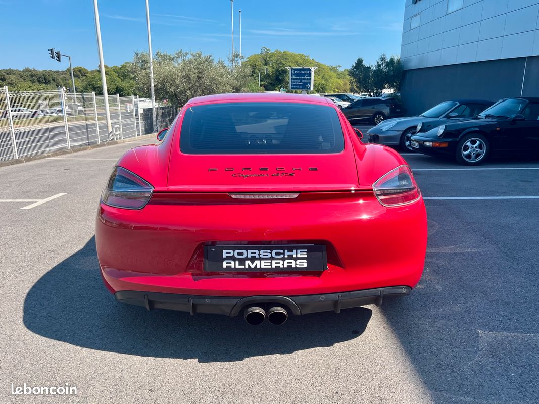 Porsche Cayman GTS 981 3.4 340ch PDK garanti 6 mois (image 3)