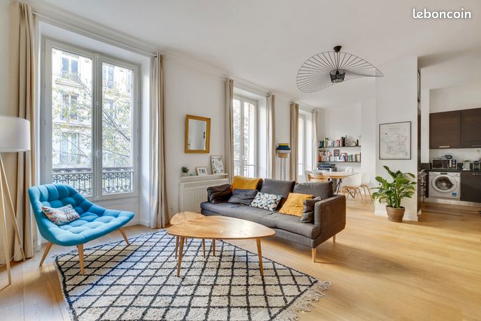 Logement de fonction familial Paris 9ème 3 chambres
