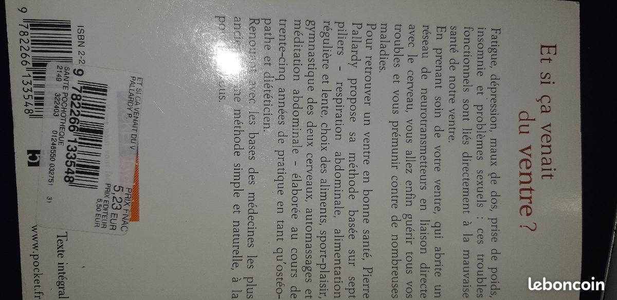 Livre de poche si ça venait du ventre (image 2)