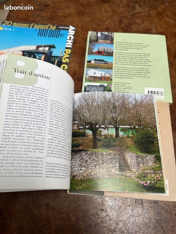 Lot de quatre livres maisons 🏘️ d’aujourd’hui architecture (image 9)