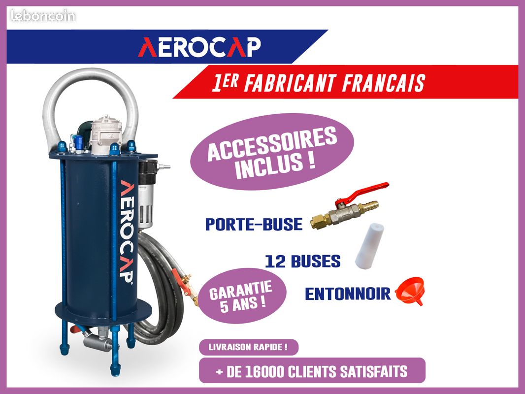 Aerogommeuse AEROCAP 301 – Matériel Pro – Fiable & Durable (image 1)