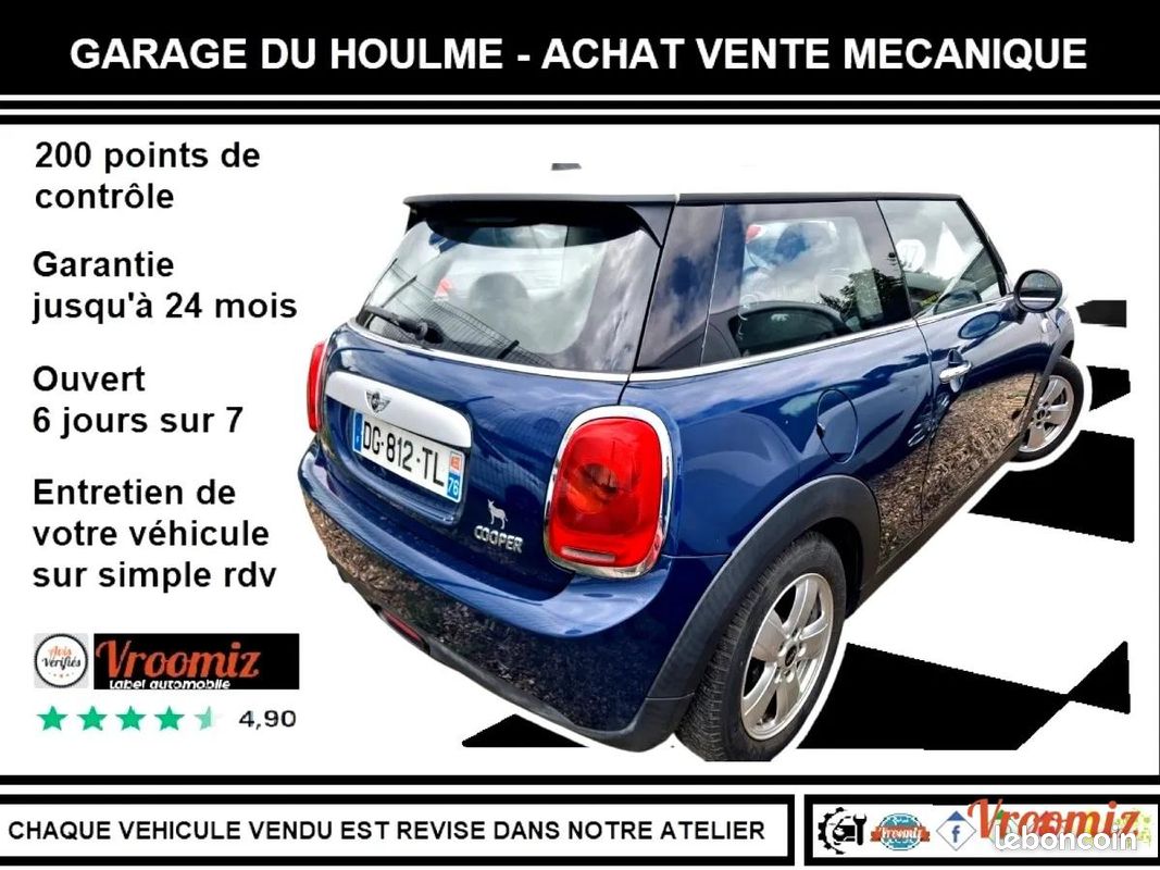 Mini Mini 1.5 135cv Cooper Essence 145mkms entretien Mini (image 2)