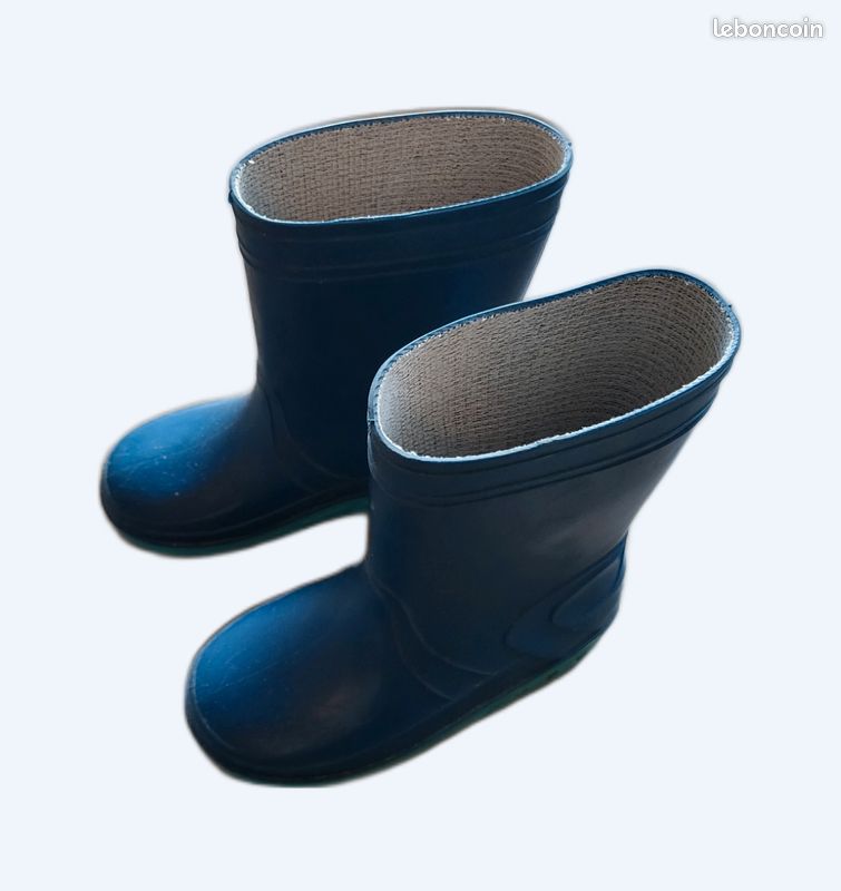 Bottes de pluie enfant taille 26 Bleu marine Chaussures