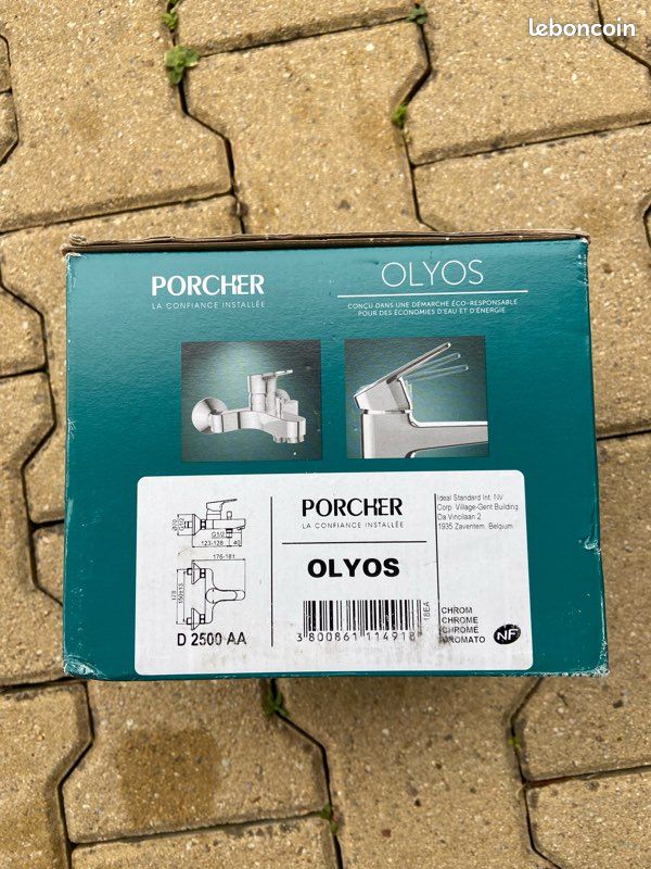 Mitigeur Baignoire Porcher (image 1)