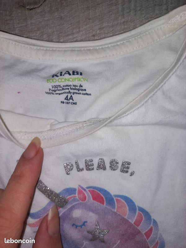 Tee-shirt licorne (image 2)