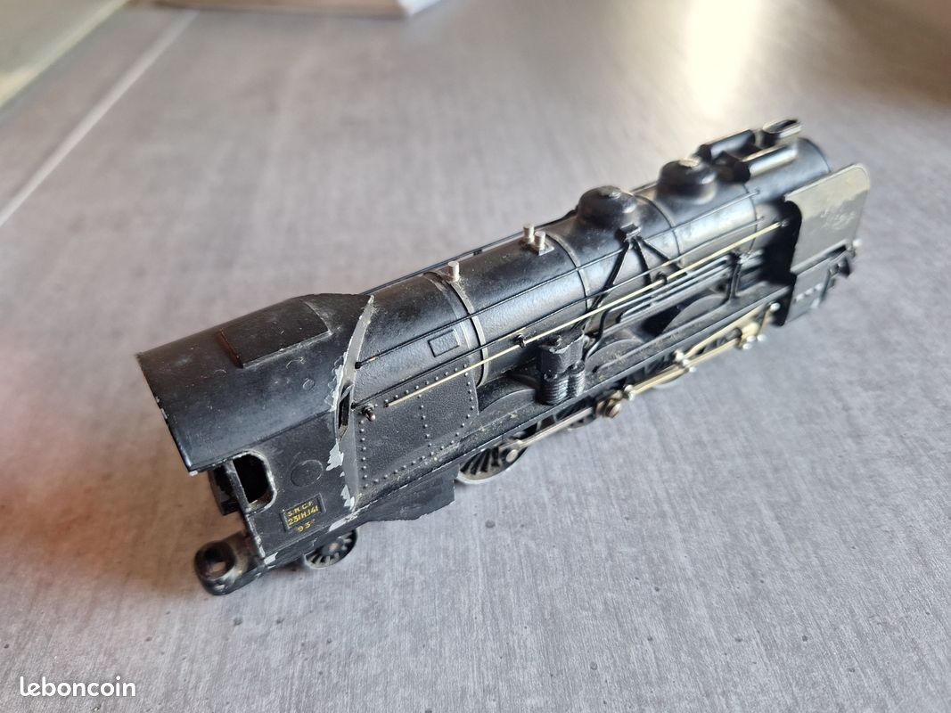 ANTAL : locomotive française 231/H/141, tender 4 axes, noire