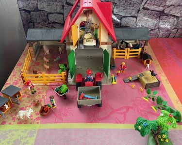 PLAYMOBIL - 4490 - La Vie à la ferme Alsacienne EUR 38,00 - FR