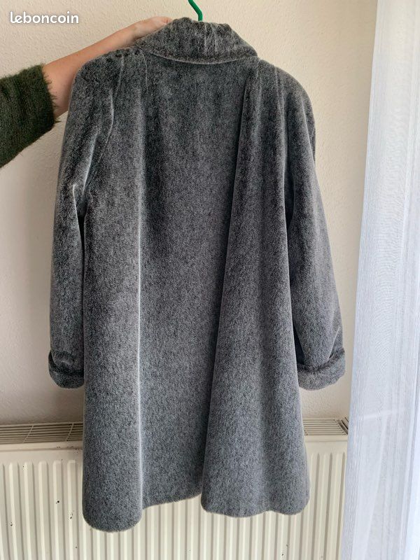 Manteau long Fourrure synthétique (image 2)