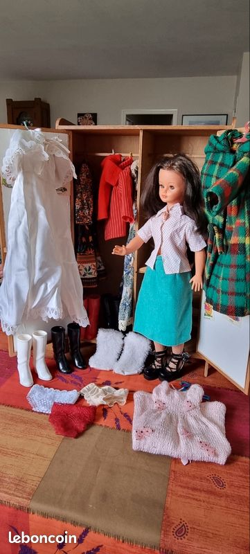 Tenue Hossegor Pour Poupée Cathy Bella – Année 1972 – Originale Vintage
