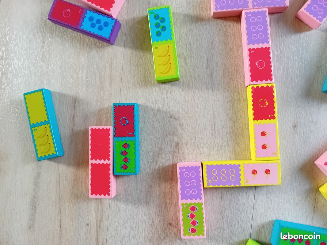Multijeu domino/couleurs/animaux/chiffres (image 4)