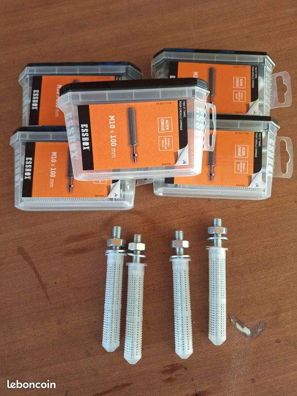Boite de 4 tiges + tamis M10 (image 2)