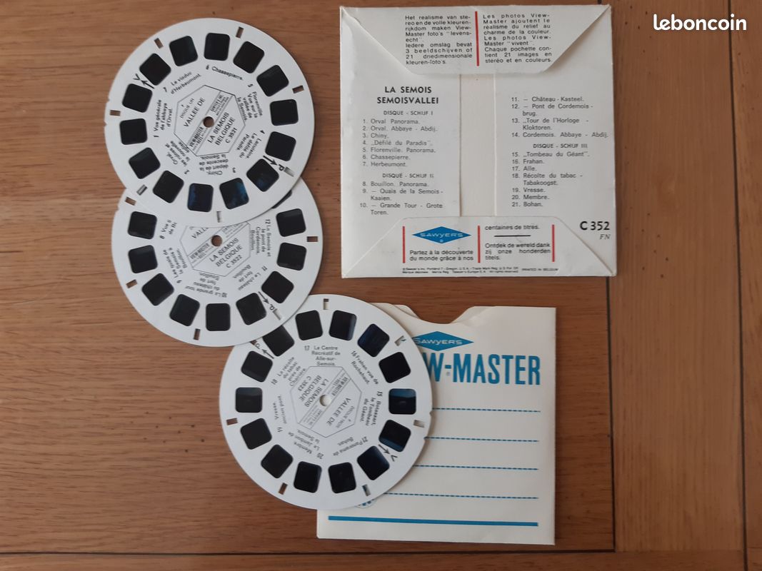 View-Master Grand Mère Raconte... – Coffret 3 Disques 3D, Nostalgie Garantie !