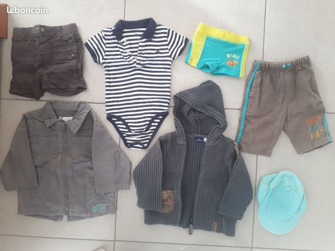Vêtements garçon 9-12 mois (image 1)