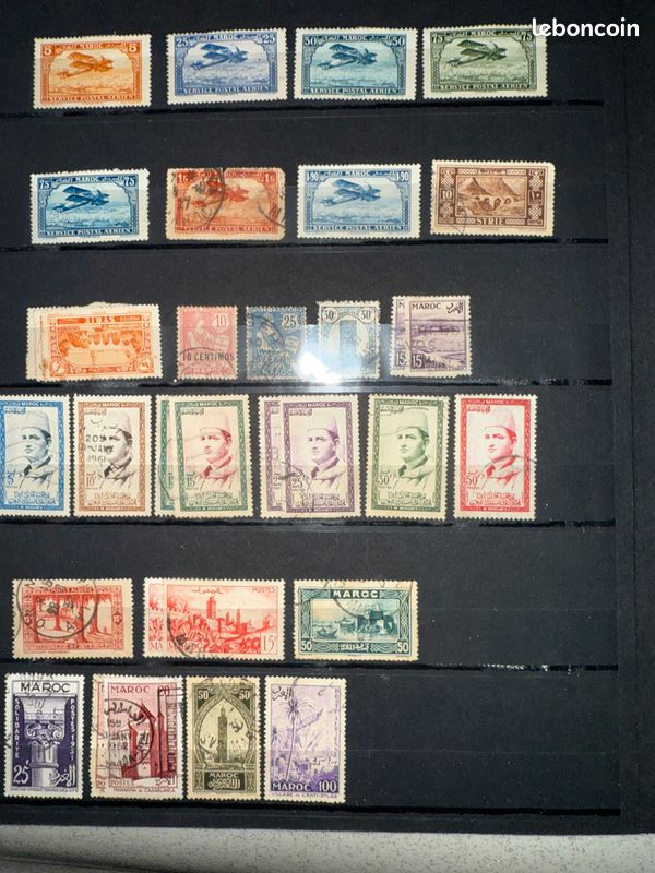 Timbres des colonies françaises et France (image 12)