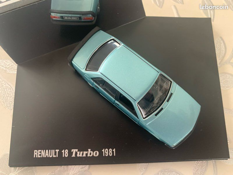Miniature Norev 1/43 – Renault 18 Turbo 1981 (en Boîte, Zamak)