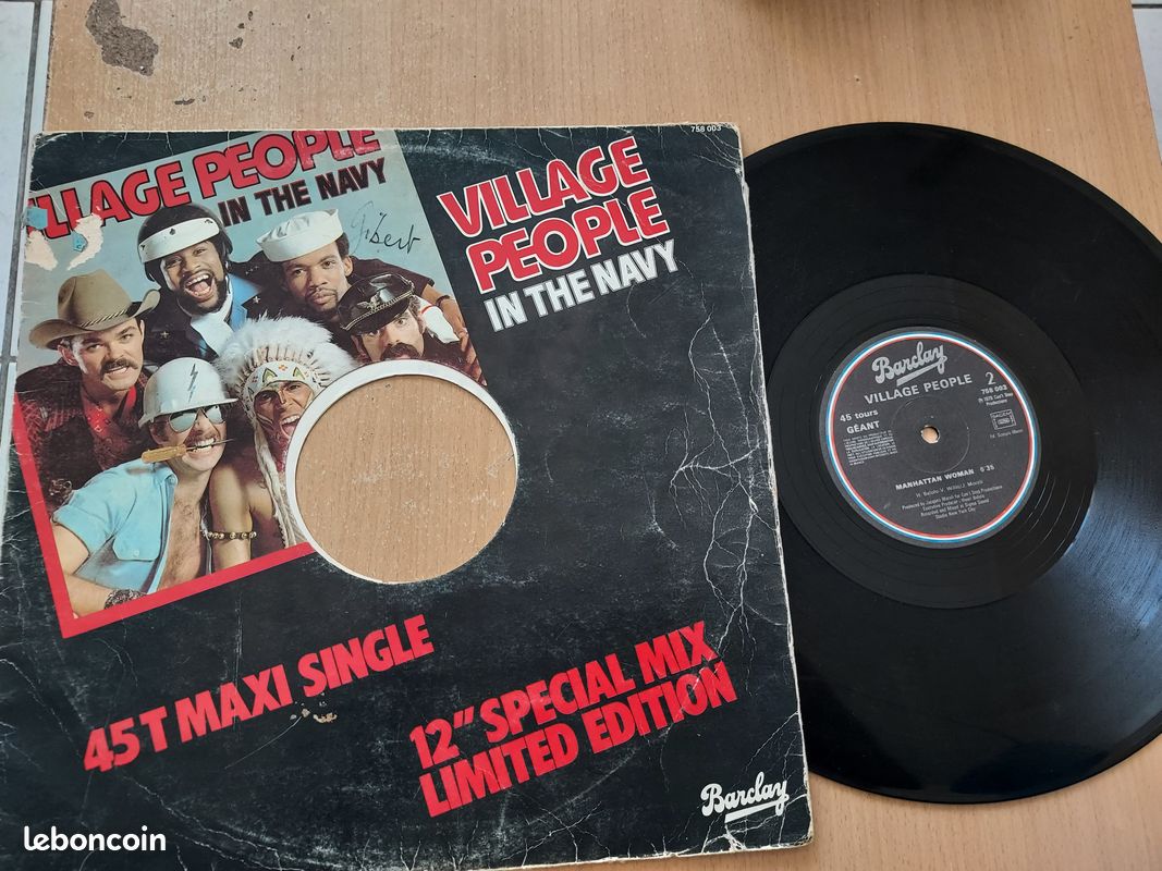 Maxi 45T Village People In the Navy (image 1)
