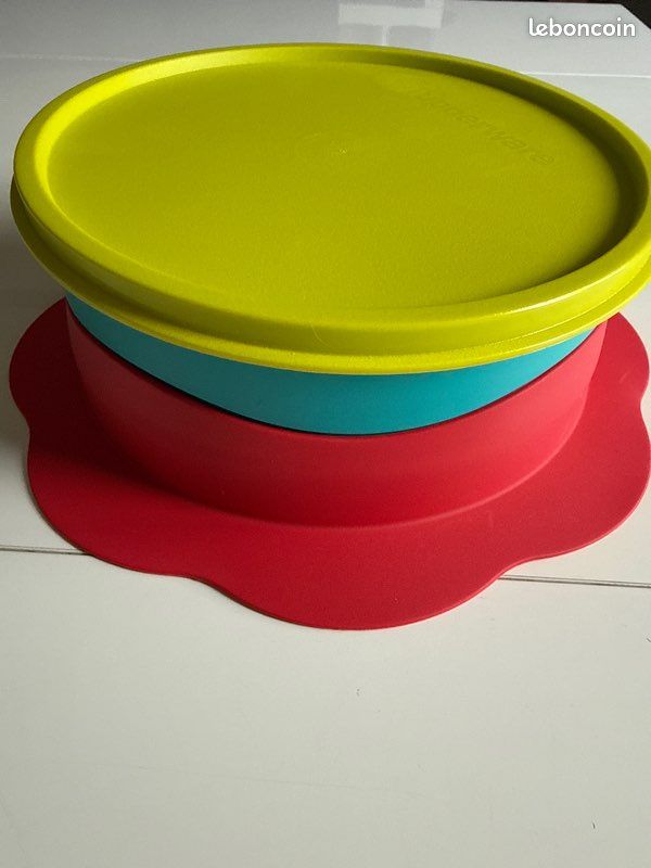 Assiette ventouse pour bébé Tupperware neuve (image 2)