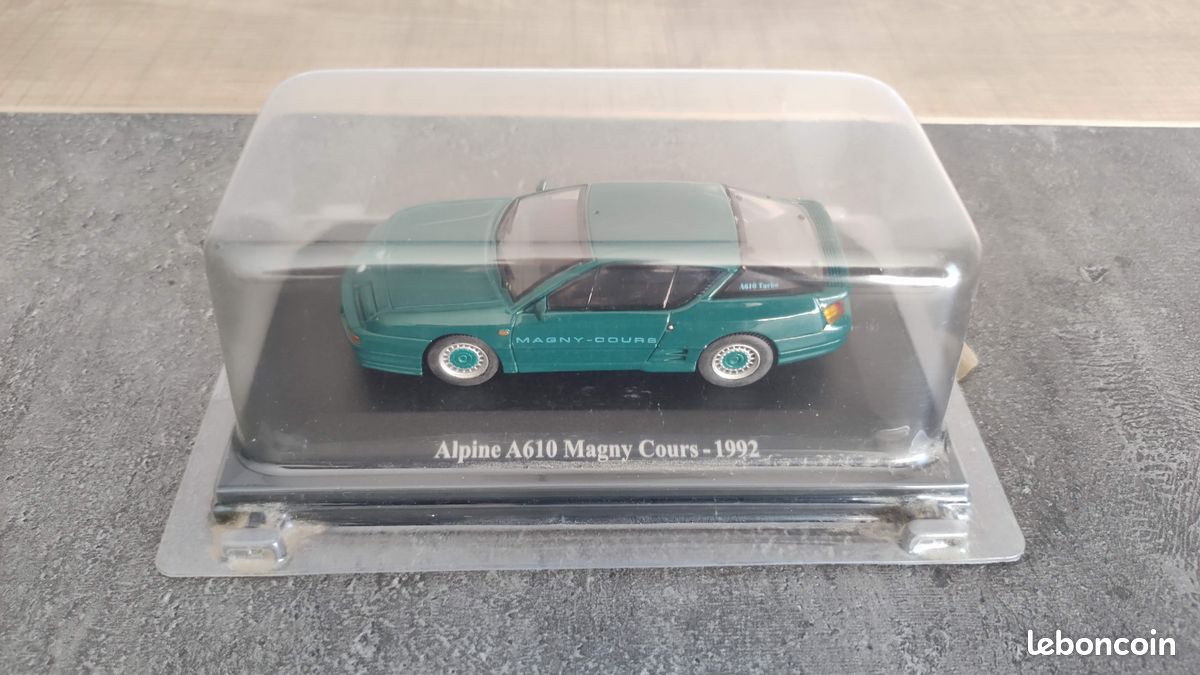 Alpine A610 vert métal Magny-Cours