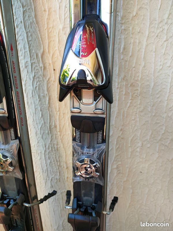 Skis Alpins Volkl Tigershark 10 FT Avec Fixations - Occasion - Longueur 161-170 Cm - Pour Homme - Loisir/Sport