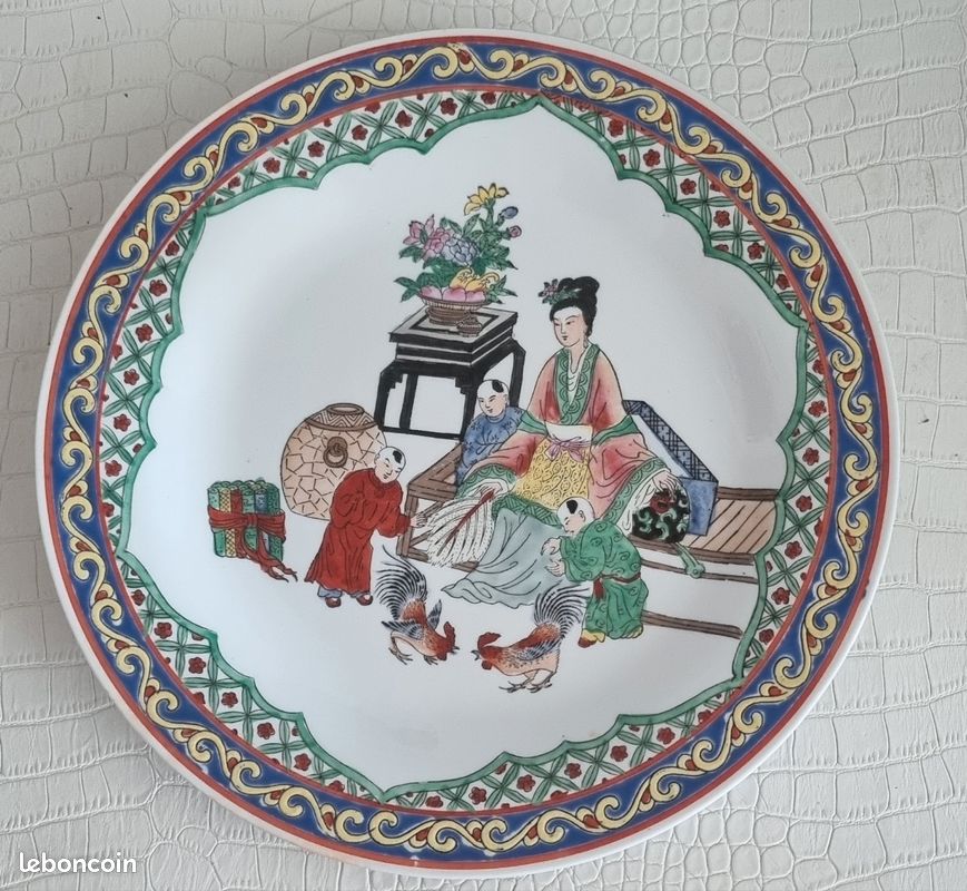 Assiette porcelaine chinoise (image 2)