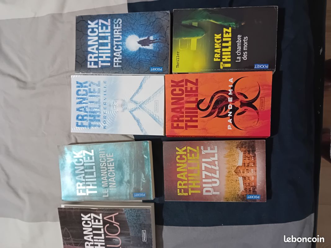 Livres Franck Thilliez (image 1)