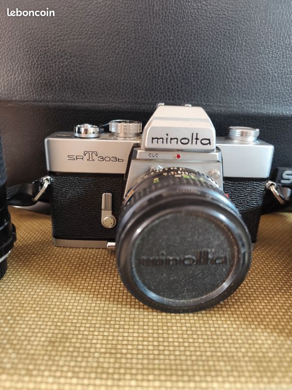 Minolta SRT 303 - Boîtier Argentique 35mm - TTL CLC - Vintage - Occasion