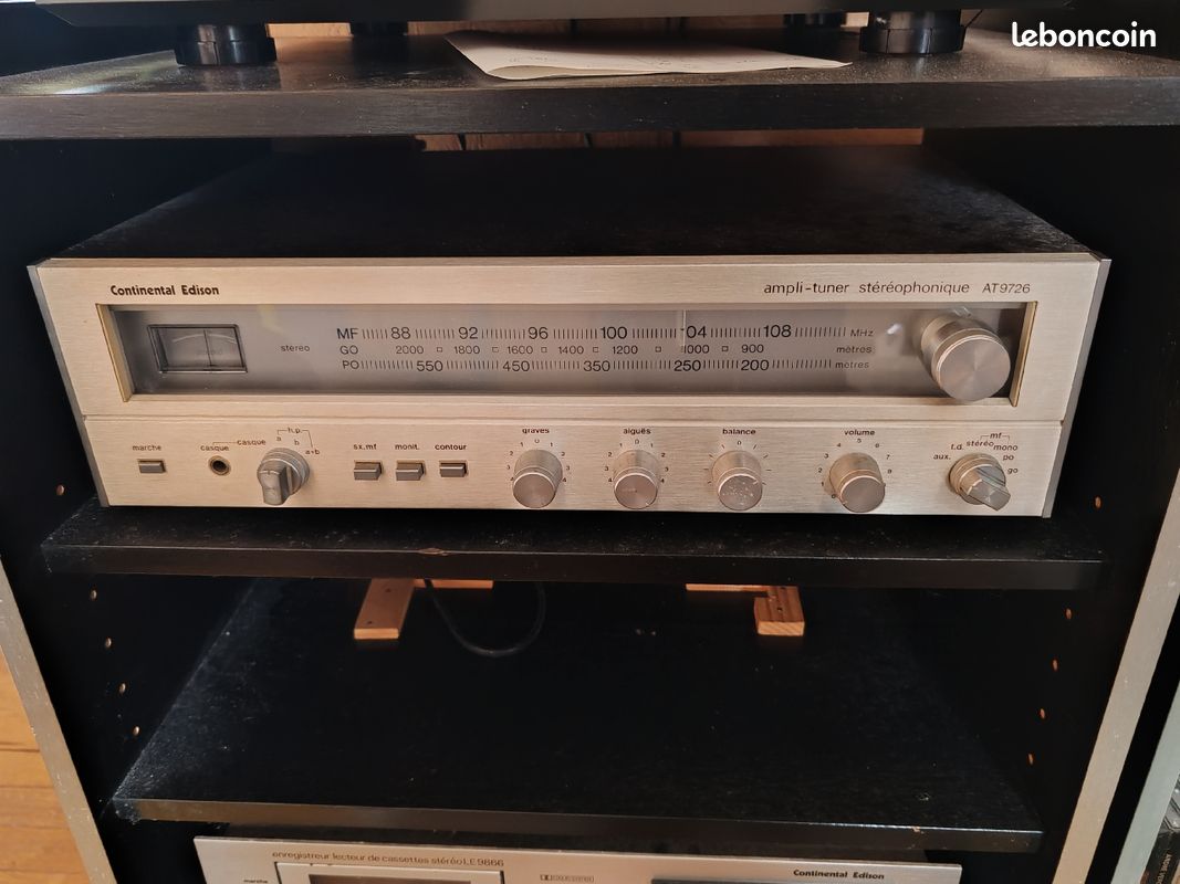 Ampli-tuner continental Edison (image 1)