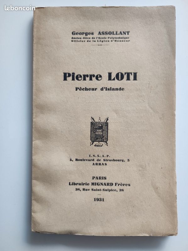Pierre Loti : Pêcheur d'Islande - Georges Assolant (image 1)