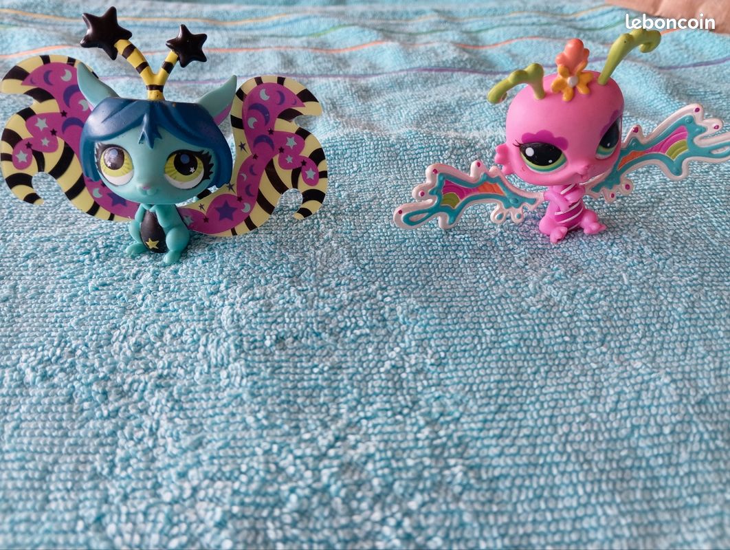 lots de 3 figurines littlest petshop nouvel génération
