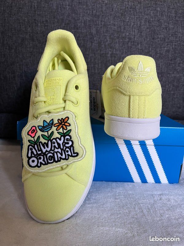 Tênis Adidas Originals Adidas Superstar Slip On Jaune Femme