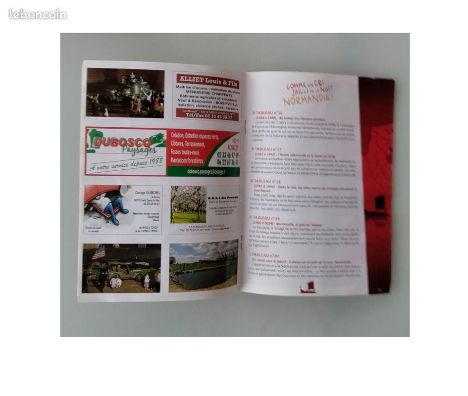 DVD - K7 video - prospectus "spectacles de nuit canton de cerisy-la-salle" (image 10)