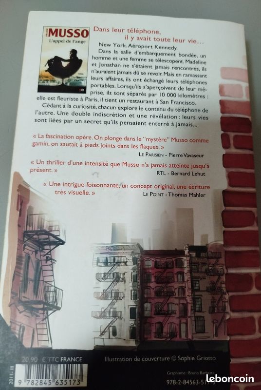 L'appel de l'ange de Guillaume Musso (image 2)