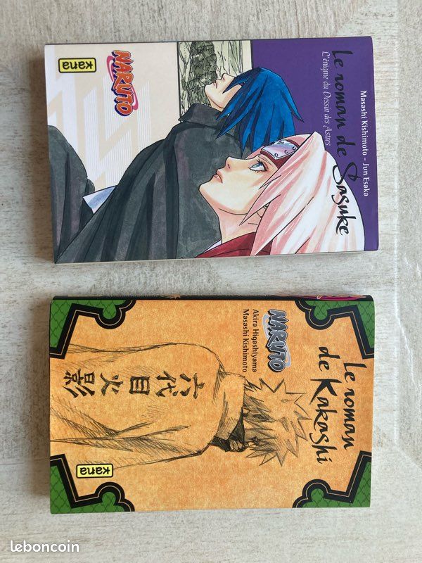 Lot de deux romans Naruto (image 1)