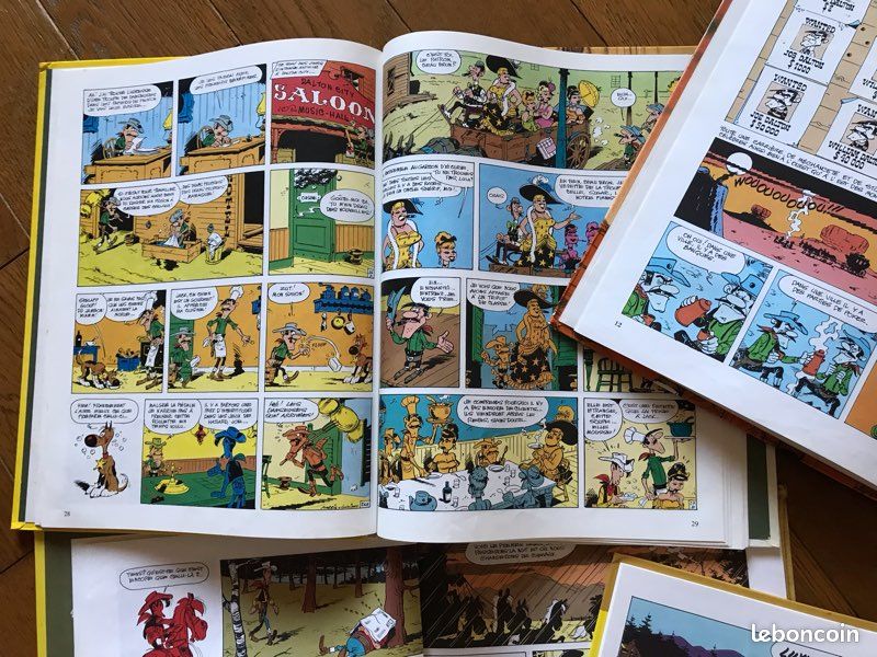 Lot de 4 Albums Lucky Luke (image 3)