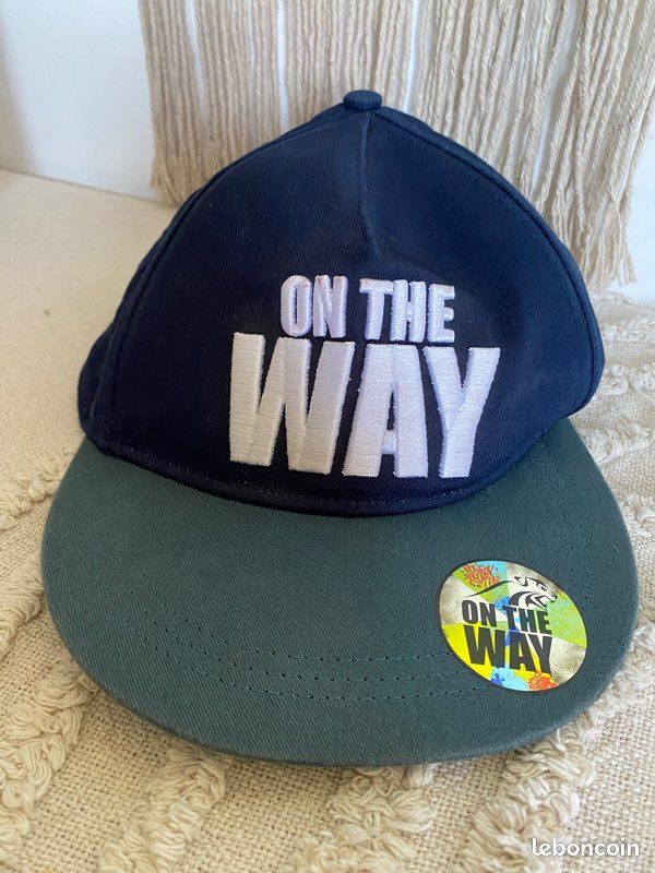 ON THE WAY casquette taille unique 100% coton Neuf à mini prix (image 1)