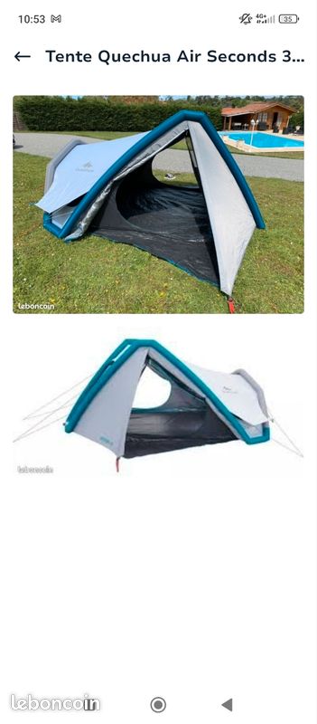 Camping Living Room Quechua Air Seconds Base Xl DepEd, City Of