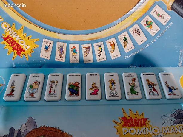 Jeu Asterix Domino Mania – Présentoir Auchan – Neuf En Boîte