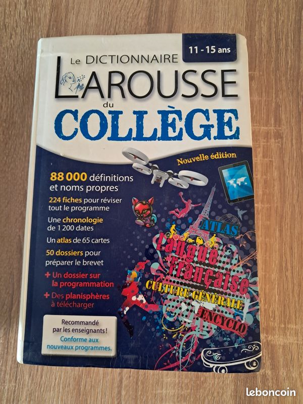 Dictionnaire collège larousse 11 15 ans (image 2)