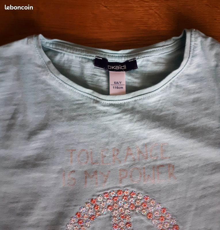 Tee-shirts fille 6 ans (image 4)